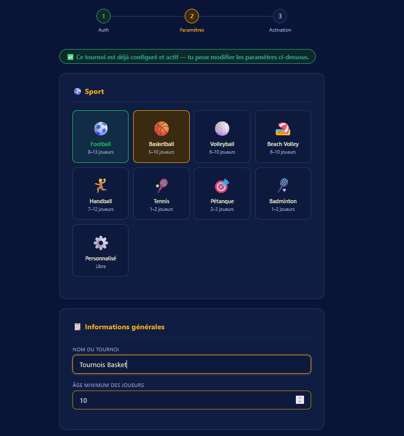 Gestion des Tournois – Image 7